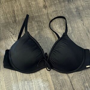 PINK Victoria's Secret Classic Black Swim Bra